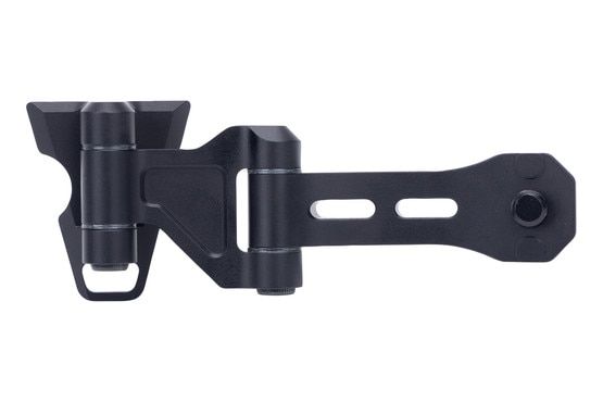 Noisefighters MAX14 j-arm night vision mount features an articulating knuckle